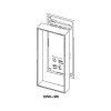CI65 ON WALL KIT 