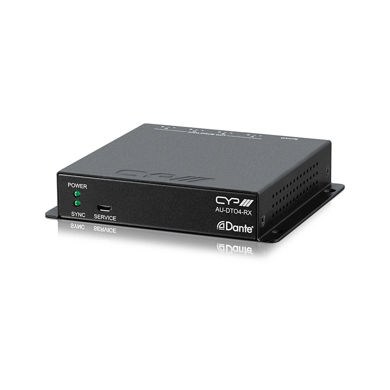 CYP AU-DTO4-RX Dante to Analog Receiver