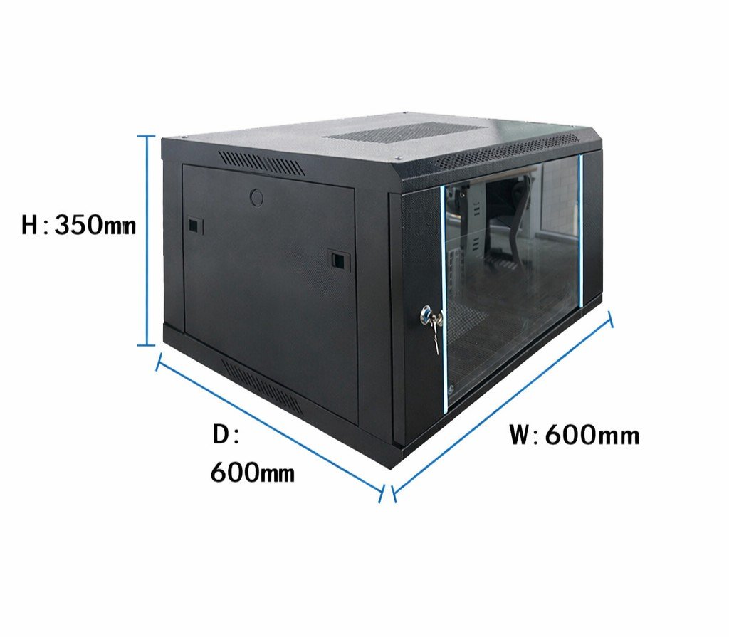 AV Rack 6U Professional Wall Mount