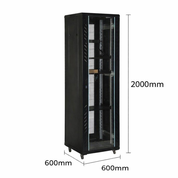 Twitter Racks 42U Server Rack UAE | 2000x600x600mm Cabinet | CACHE