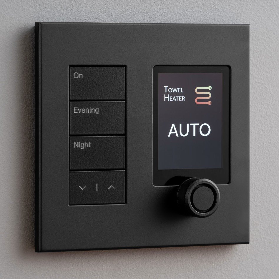 Polar Bear Design Zentium Pro: The Premium KNX Thermostat for Luxury UAE Projects